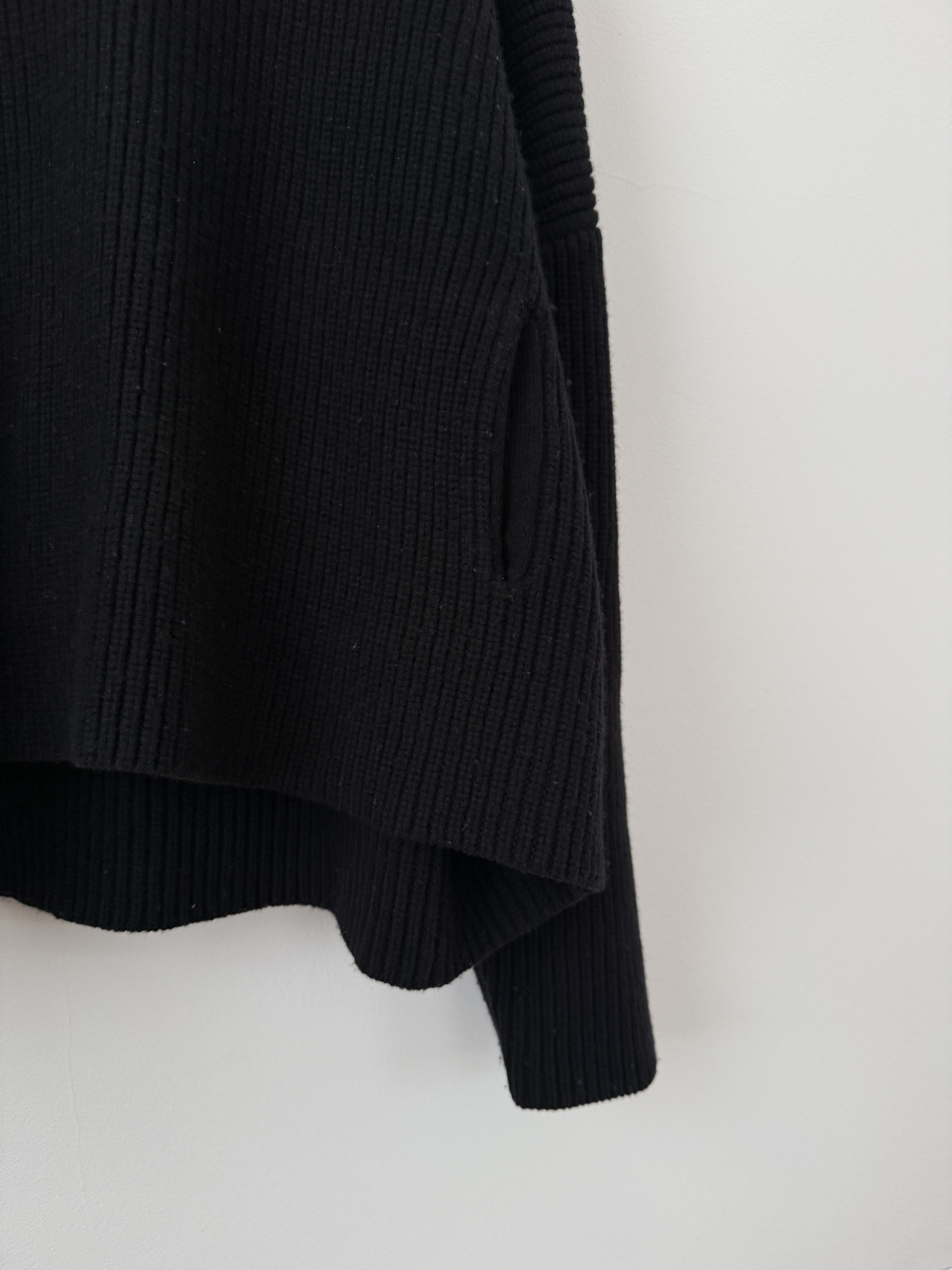 John Elliott John Elliott Dakota Knit Poncho Black Size US M / EU 48-50 / 2 - 9 Thumbnail