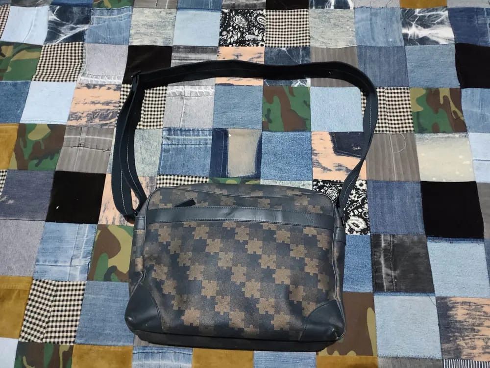 Y's × Yohji Yamamoto Ysaccs by Yohji Yamamoto Crossbody Sling bag Puzzle Print Size ONE SIZE - 3 Thumbnail