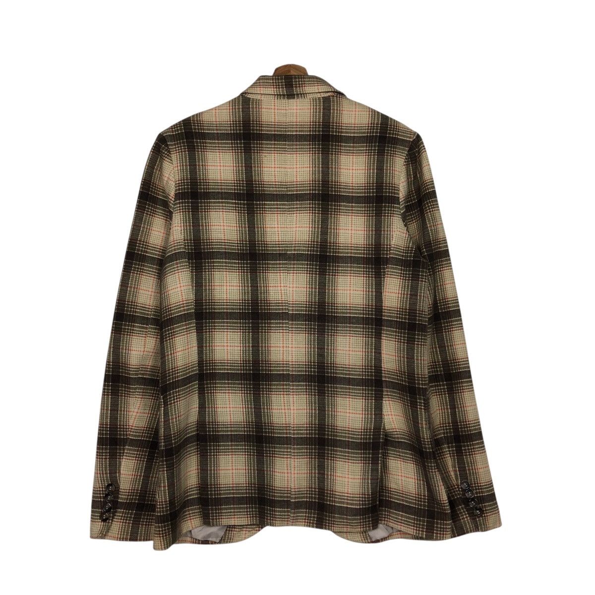 Japanese Brand Hydrogen Archive Plaid Skull Italian Tailored Jacket Size US M / EU 48-50 / 2 - 9 Thumbnail