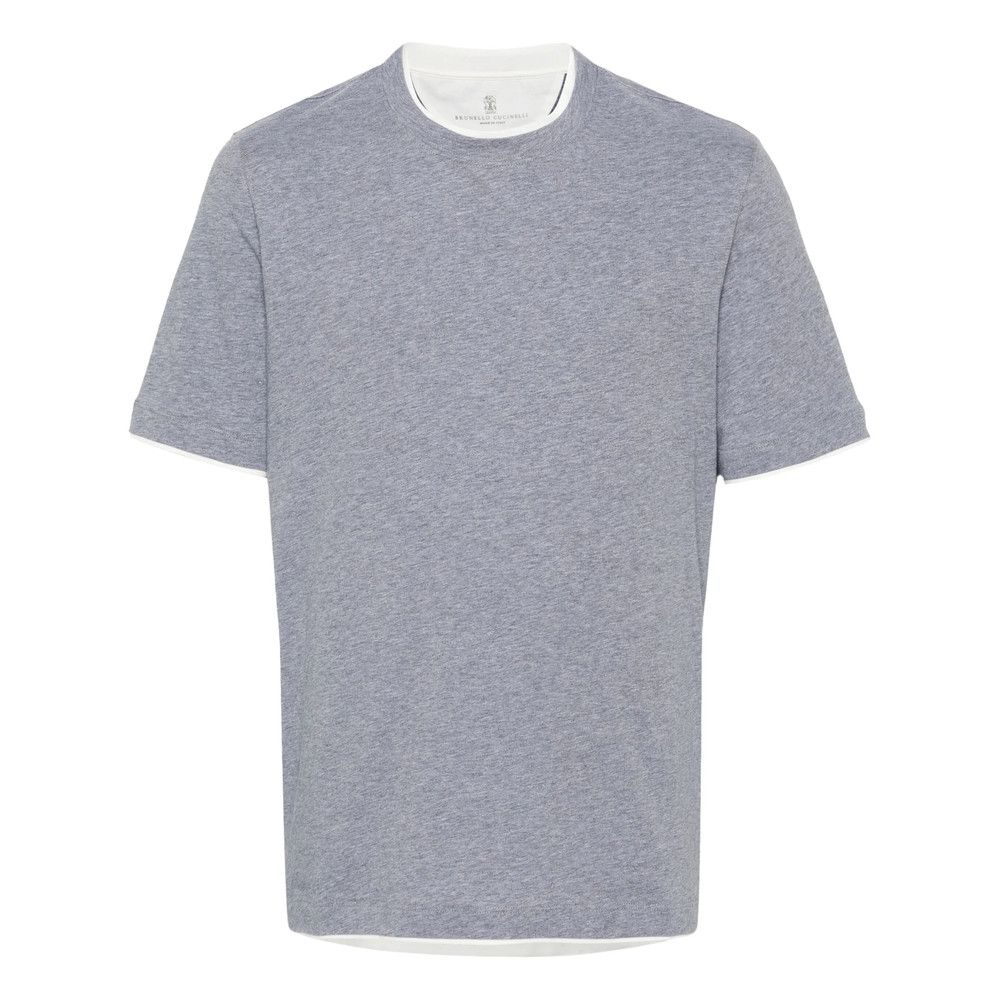 Brunello Cucinelli Brunello Cucinelli GREY T-Shirts & Vests - T-Shirts Size US S / EU 44-46 / 1 - 1 Thumbnail
