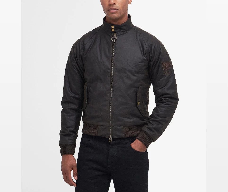 Barbour sz M ~ BARBOUR INTER STEVE MCQUEEN MERCHANT WAX JACKET Size US M / EU 48-50 / 2 - 2 Thumbnail