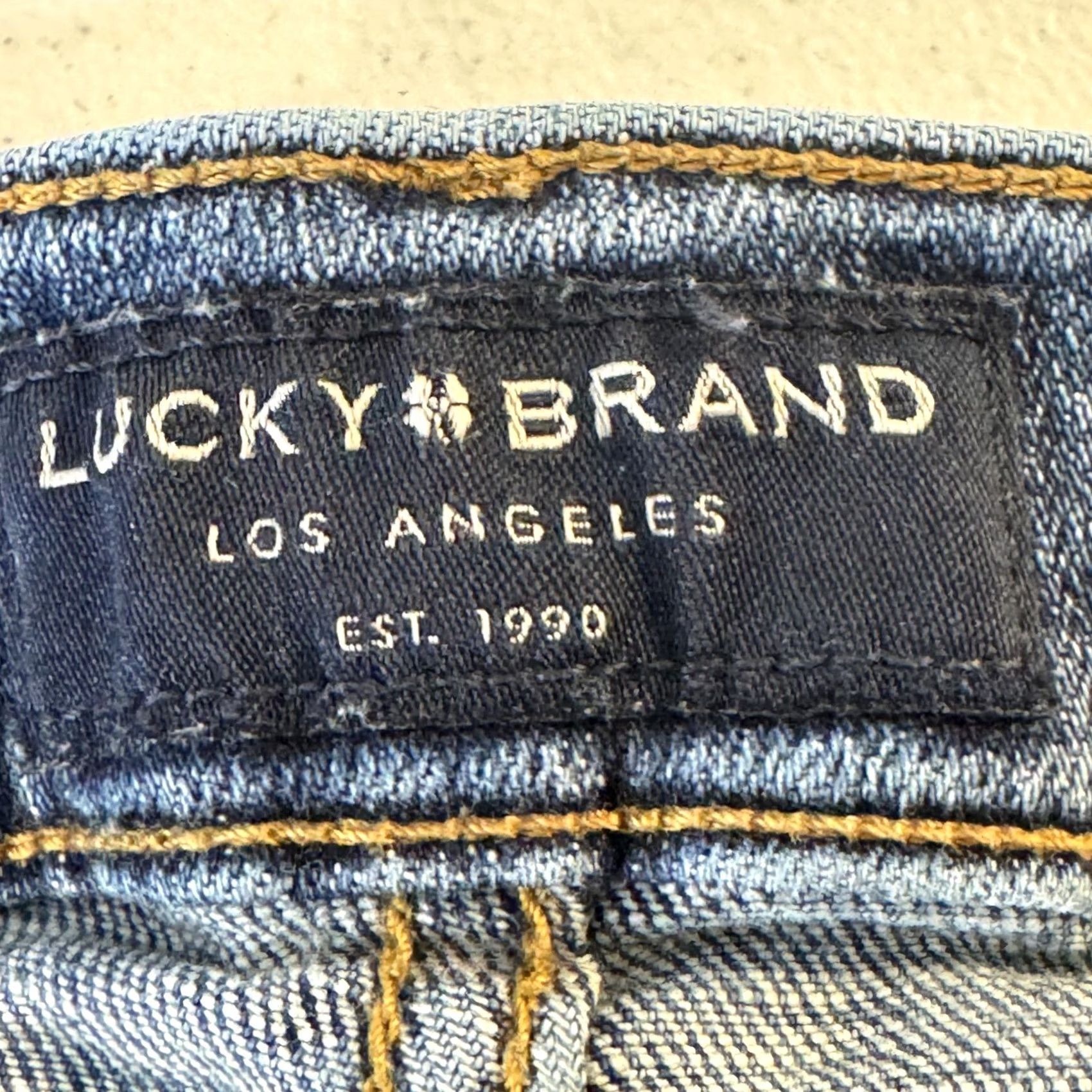 Lucky Brand Lucky Brand 363 Vintage Straight Blue Jeans Mens Size 38 - 30in Waist Size US 38 / EU 54 - 5 Thumbnail