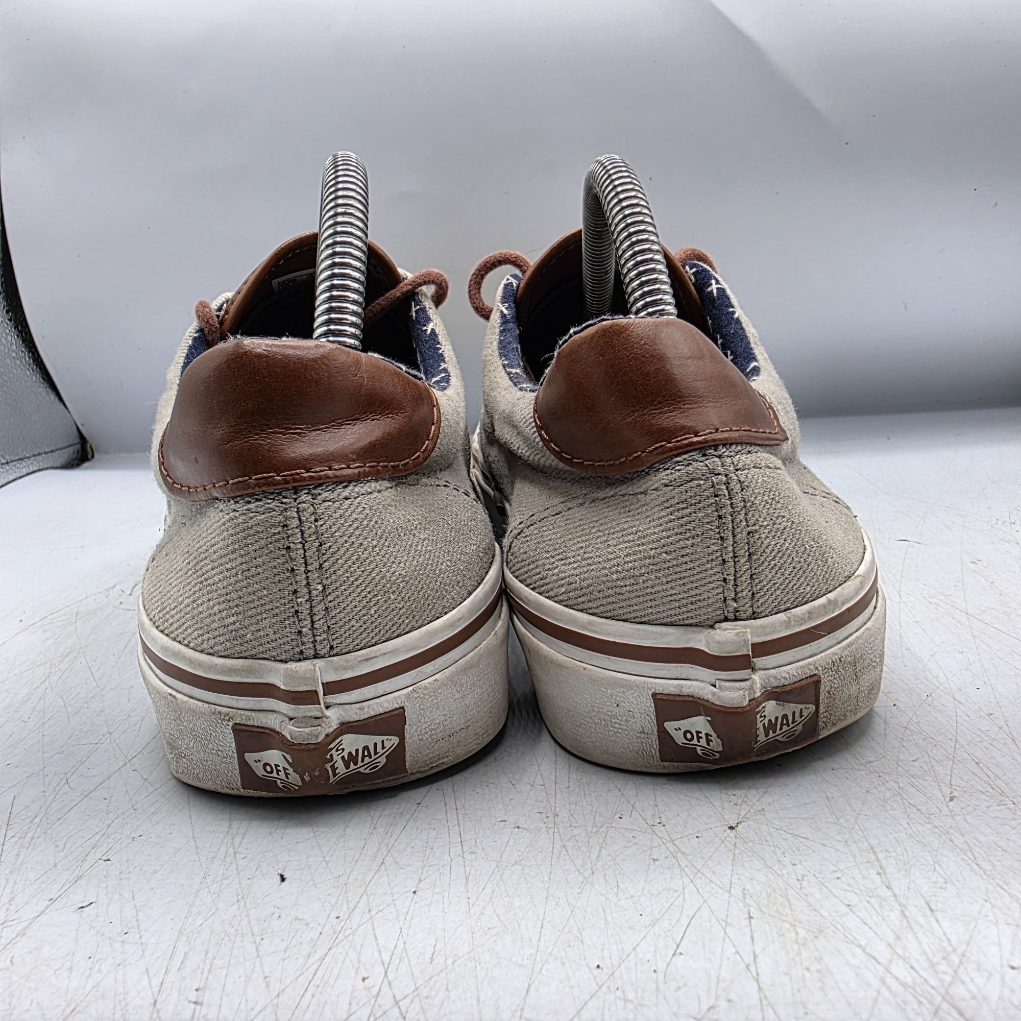 Vans Vans Old Skool Mens 10 Beige Sneaker Shoes Casual Walking Ou Size US 10 / EU 43 - 5 Thumbnail