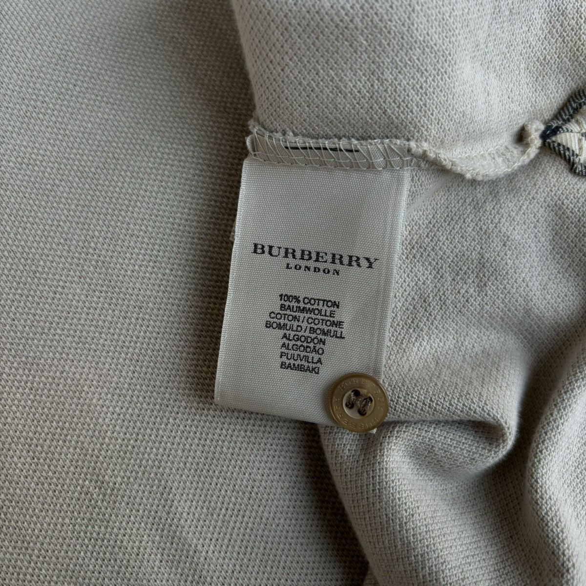 Burberry Burberry polo shirt Size US L / EU 52-54 / 3 - 6 Thumbnail