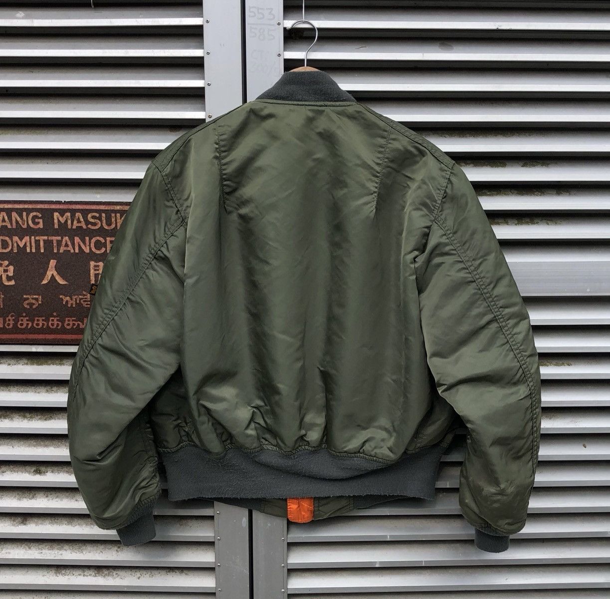 Alpha Industries VTG Alpha Industries Flyer’s Intermediate Ma-1 Bomber Jacket Size US L / EU 52-54 / 3 - 5 Thumbnail