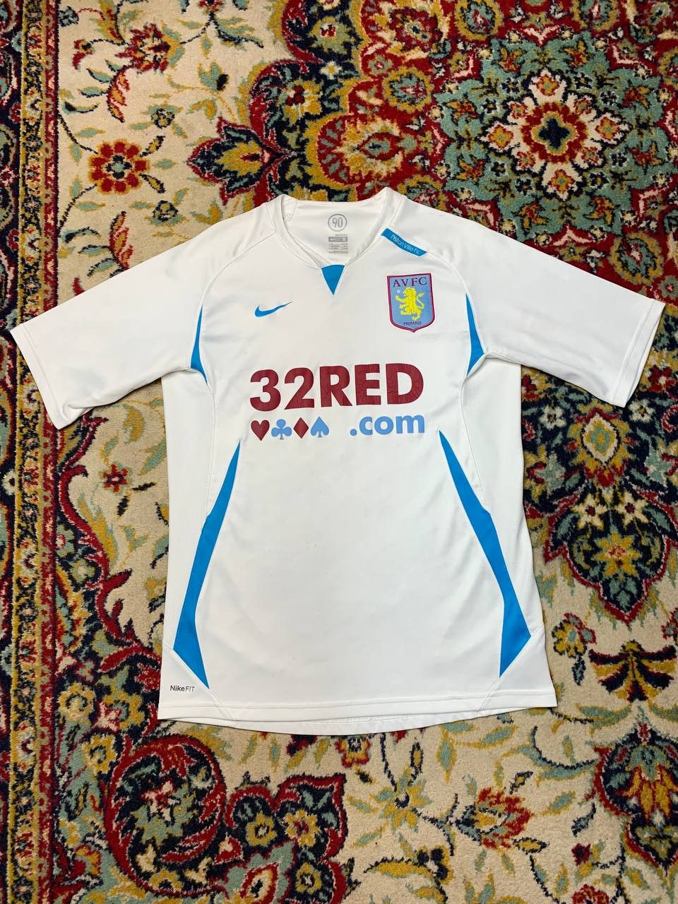 Nike nike aston villa england premier league soccer jersey Size US S / EU 44-46 / 1 - 1 Thumbnail