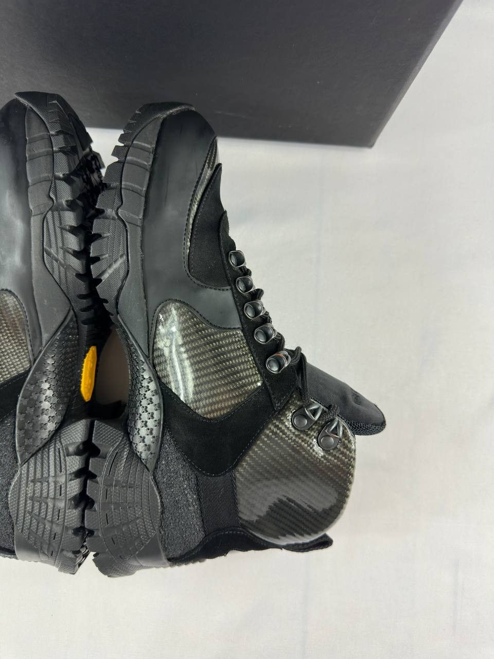 1017 ALYX 9SM 1017 ALYX 9SM Vibram Sole Hiking Boot in Black Size US 8 / EU 41 - 12 Thumbnail