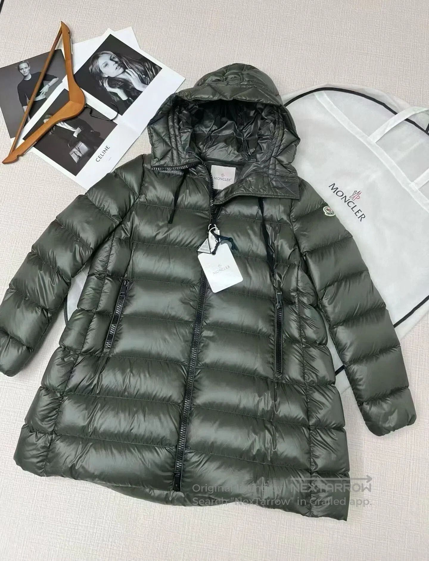 Moncler Moncler Hooded Down Jacket Suyen. Size XXL / US 16-18 / IT 52-54 - 2 Thumbnail