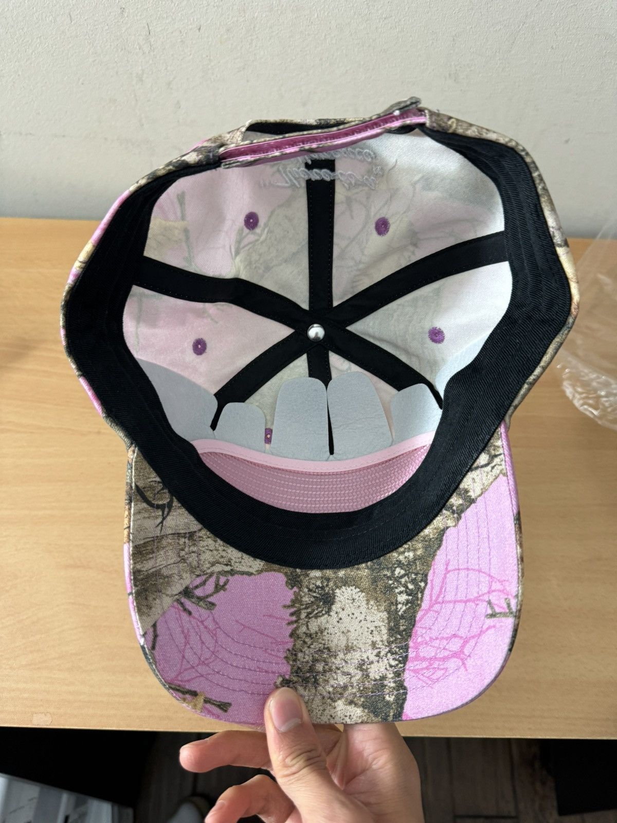 Supreme Supreme Difference 6 Panel Camo Hat Pink | Grailed