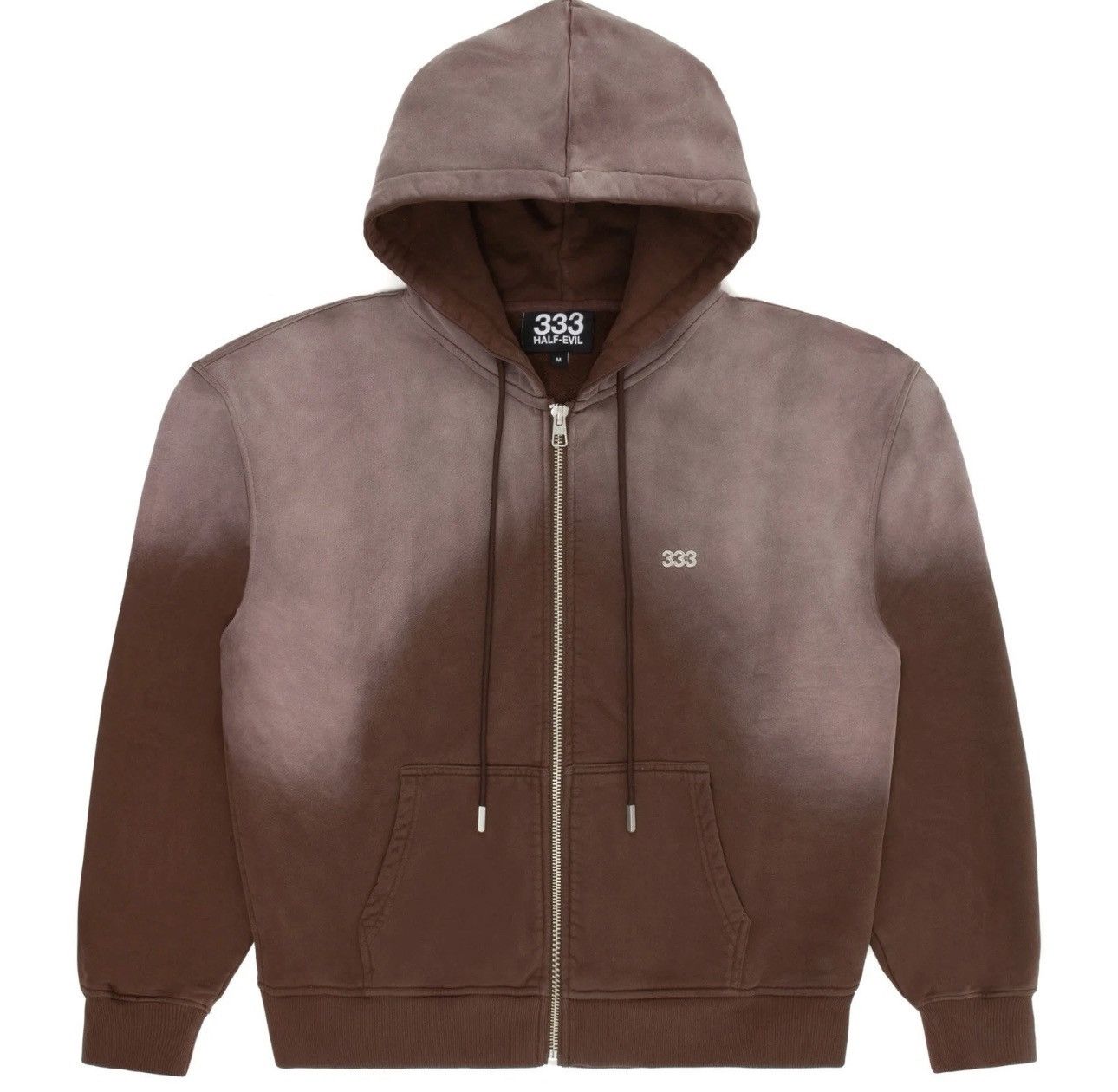 Half Evil Half Evil Brown Washed Metal Rivet Hoodie Size US XXL / EU 58 / 5 - 1 Preview