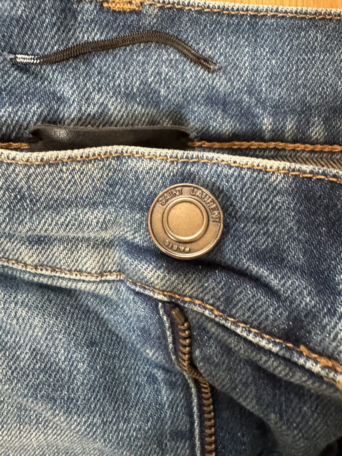 Yves Saint Laurent Yves Saint Laurent Denim 31 Size US 31 - 4 Thumbnail