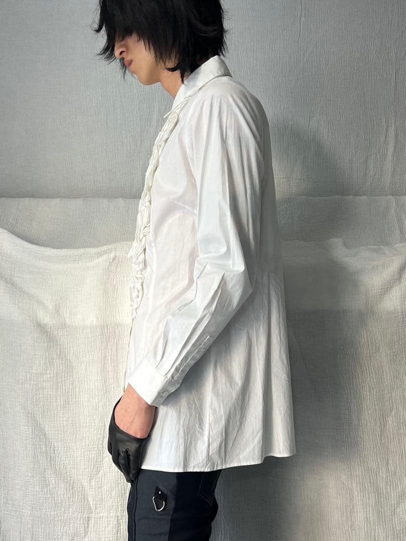 Japanese Brand Japanese brand frilled button up shirt Size US S / EU 44-46 / 1 - 2 Thumbnail