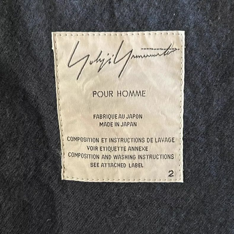 Yohji Yamamoto Yohji Yamamoto Yohji Yamamoto Wool Suit Jacket 14AW Size US S / EU 44-46 / 1 - 3 Thumbnail
