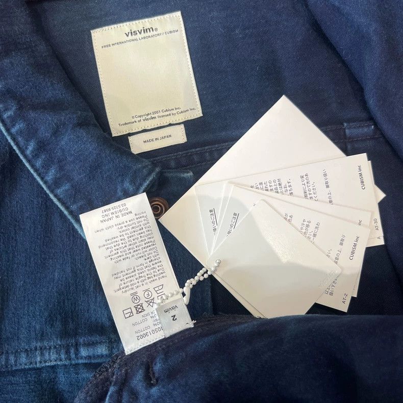 Visvim Visvim Jumbo Spot Jacket in Dark Blue-2506 Size US M / EU 48-50 / 2 - 4 Thumbnail