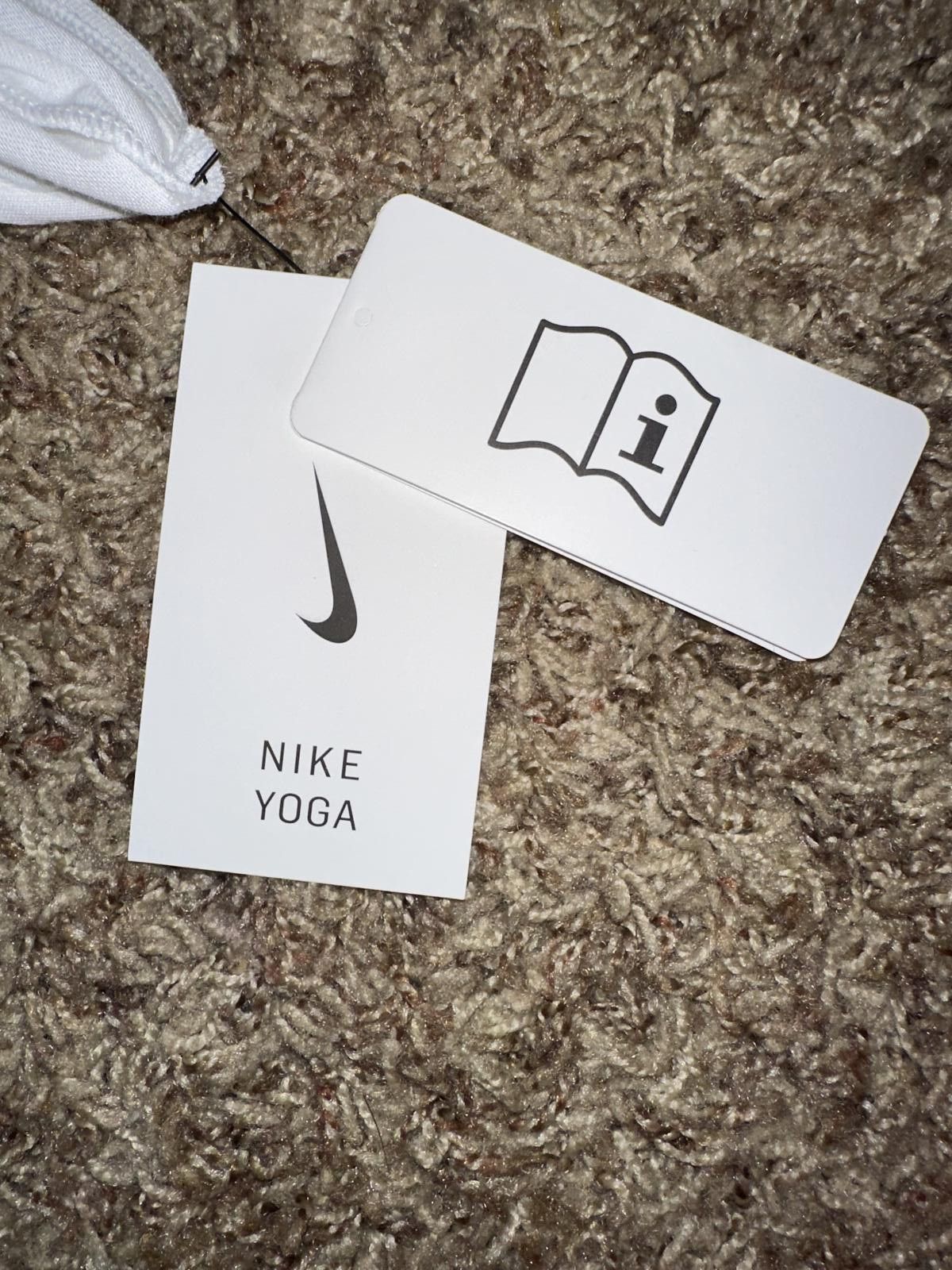 Nike Nike Yoga Women Wrap Top White Long Sleeve Shirt Sample Size M / US 6-8 / IT 42-44 - 5 Thumbnail