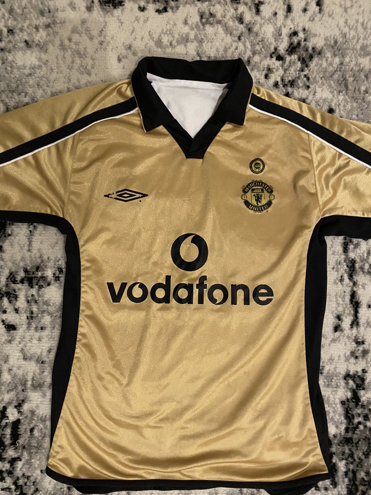 Umbro × Vintage Manchester United Vintage Retro Jersey Reversible 2001-2002 Size US S / EU 44-46 / 1 - 5 Thumbnail