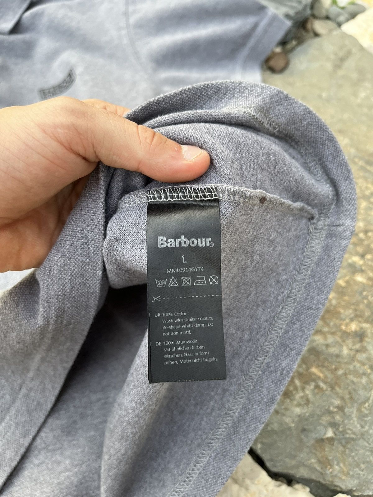 Barbour × Designer Barbour international polo t-shirt tee chest small logo Size US L / EU 52-54 / 3 - 13 Thumbnail