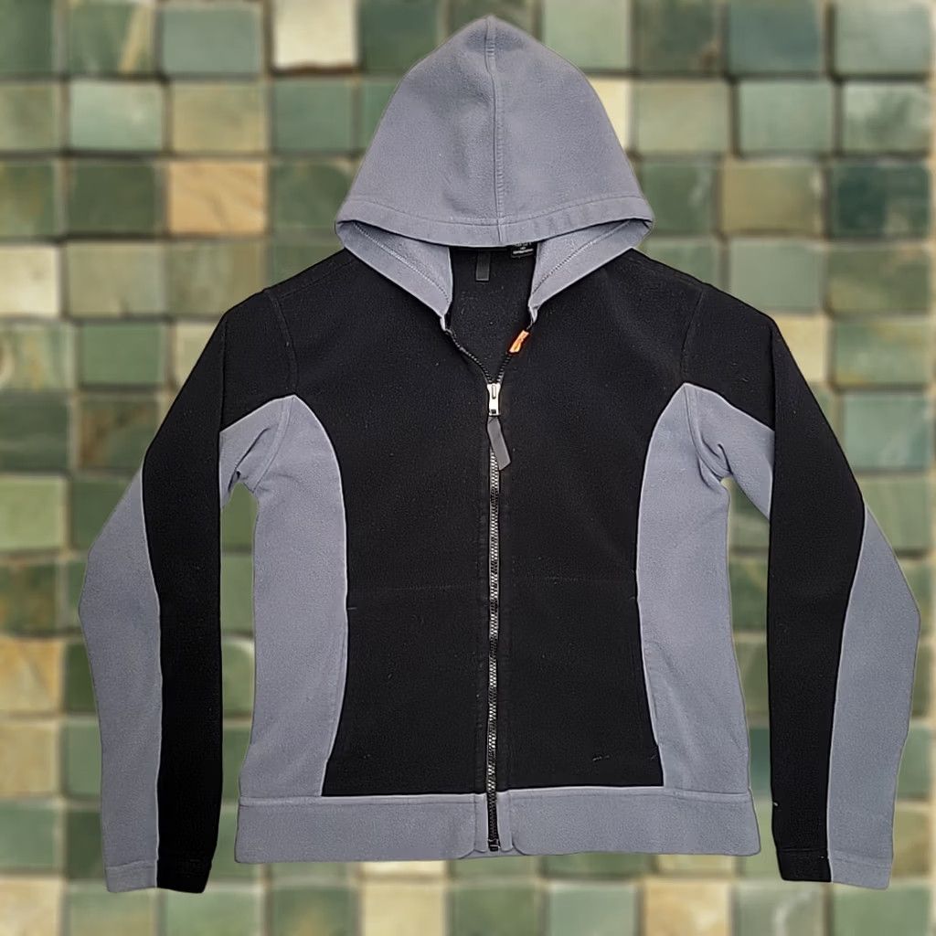 Patagonia VTG Patagonia Rhythm Hoody Jacket Women M Blue Hooded Retro Fleece Made in USA Size M / US 6-8 / IT 42-44 - 1 Thumbnail