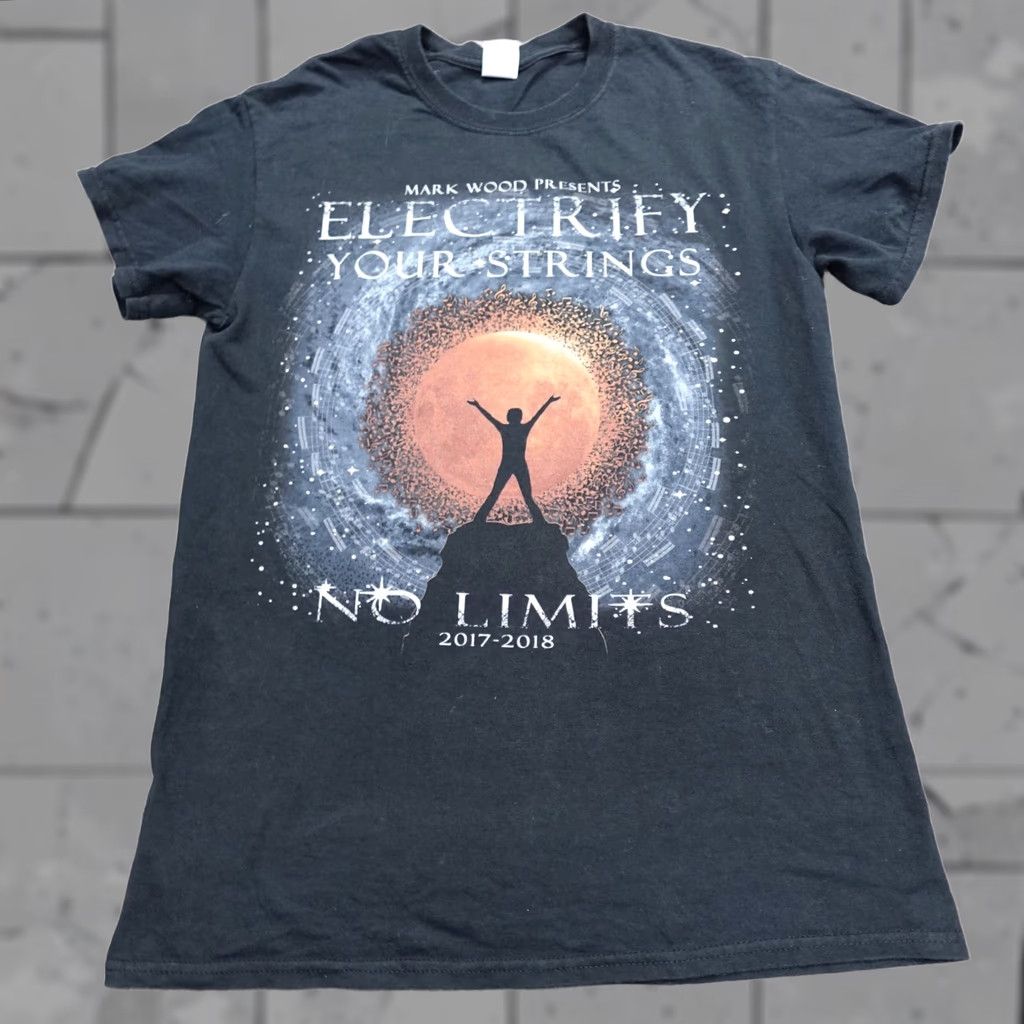 Doublet Mark Woo T-shirt Small Black Double-Sided No Limits 2018 Concert Mens Short Sleeve Shirt Black No Limits 2018 Concert T-Shirt Size US S / EU 44-46 / 1 - 1 Thumbnail