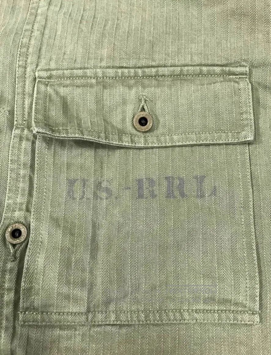 RRL Ralph Lauren vintage military green utility jacket. Size US M / EU 48-50 / 2 - 3 Thumbnail
