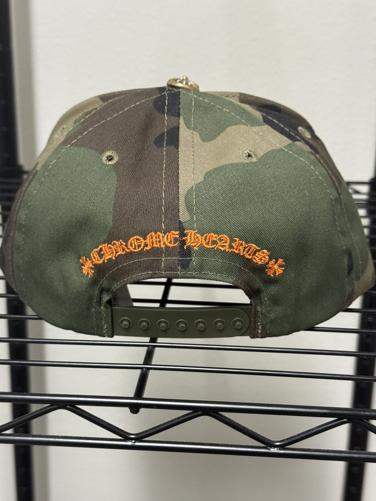 Chrome Hearts Chrome Hearts Camo CH Hat camo/orange Size ONE SIZE - 3 Thumbnail