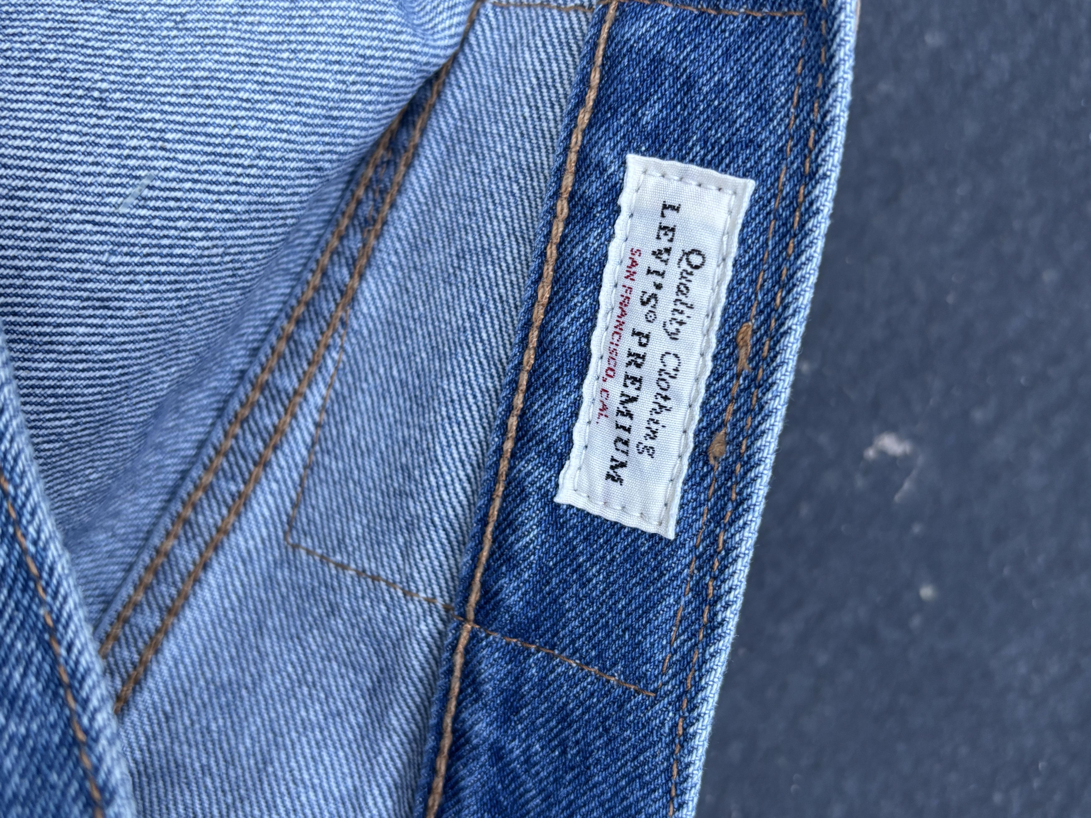 Levi's Levi's 501 ST - Md Blue Wash Size US 32 / EU 48 - 5 Thumbnail