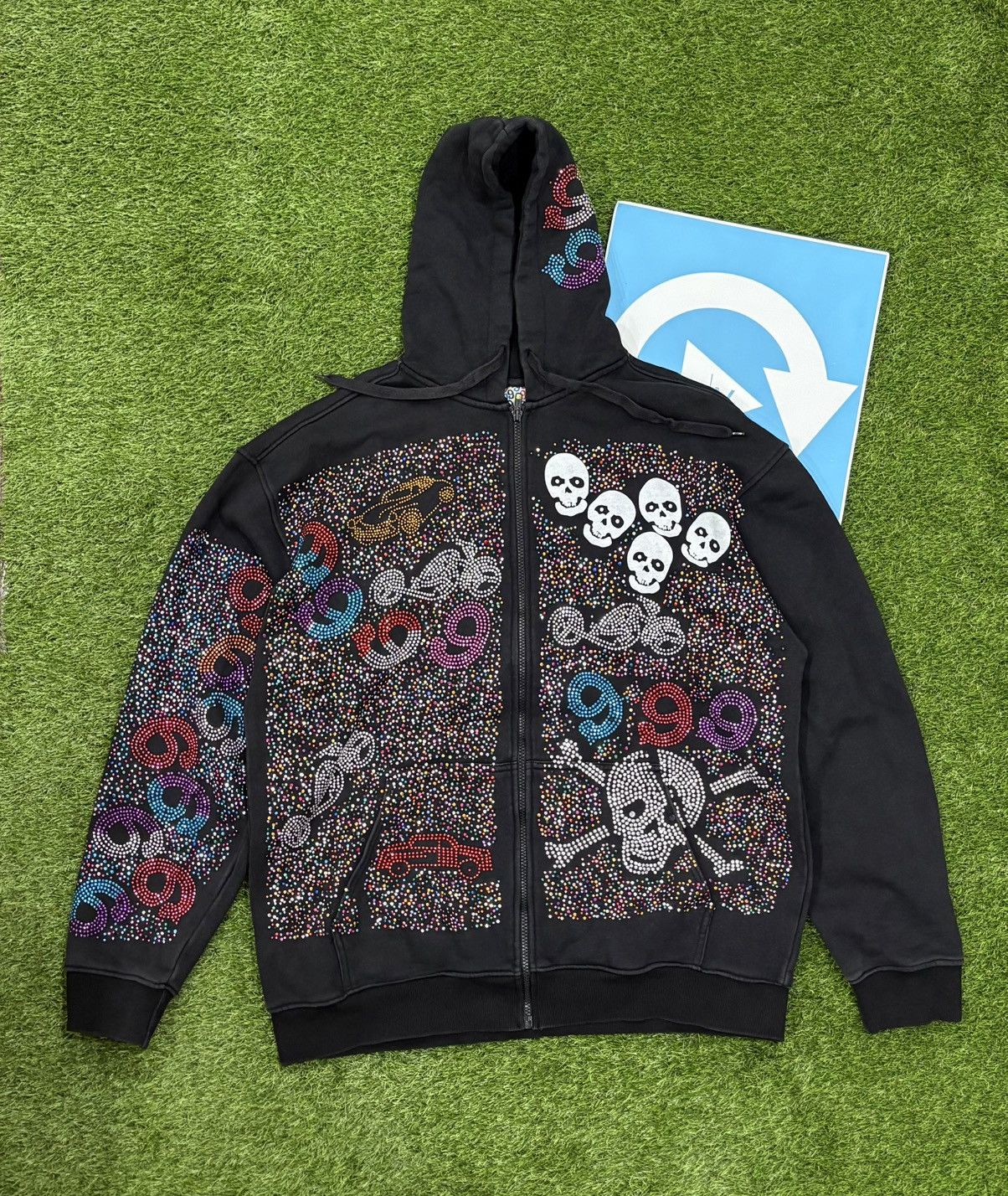 gino green global 4XL パーカー Men's Gino Green Global Black | Multicolor All Over Hoodie | eBay