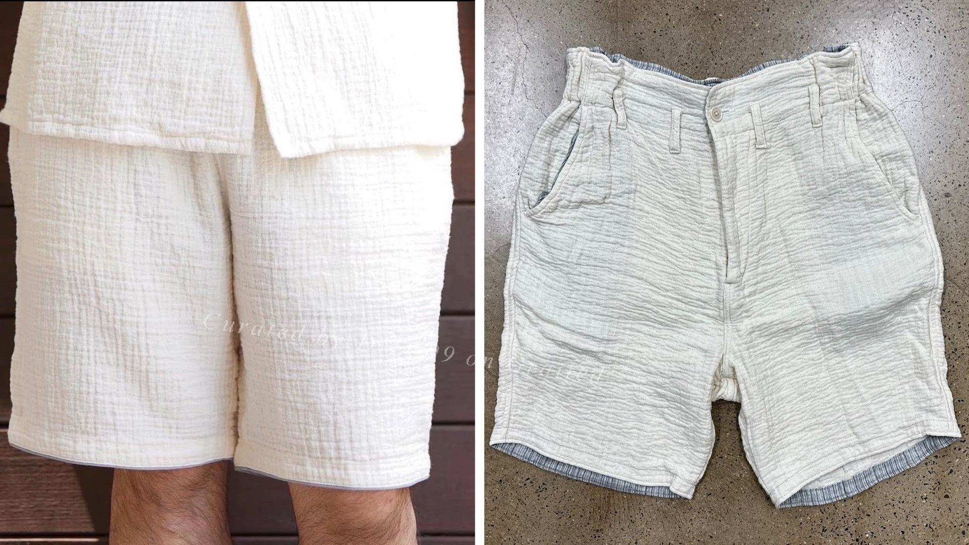 Porter Classic Porter Classic Kendo Sashiko Shorts Size US 26 / EU 42 - 1 Thumbnail