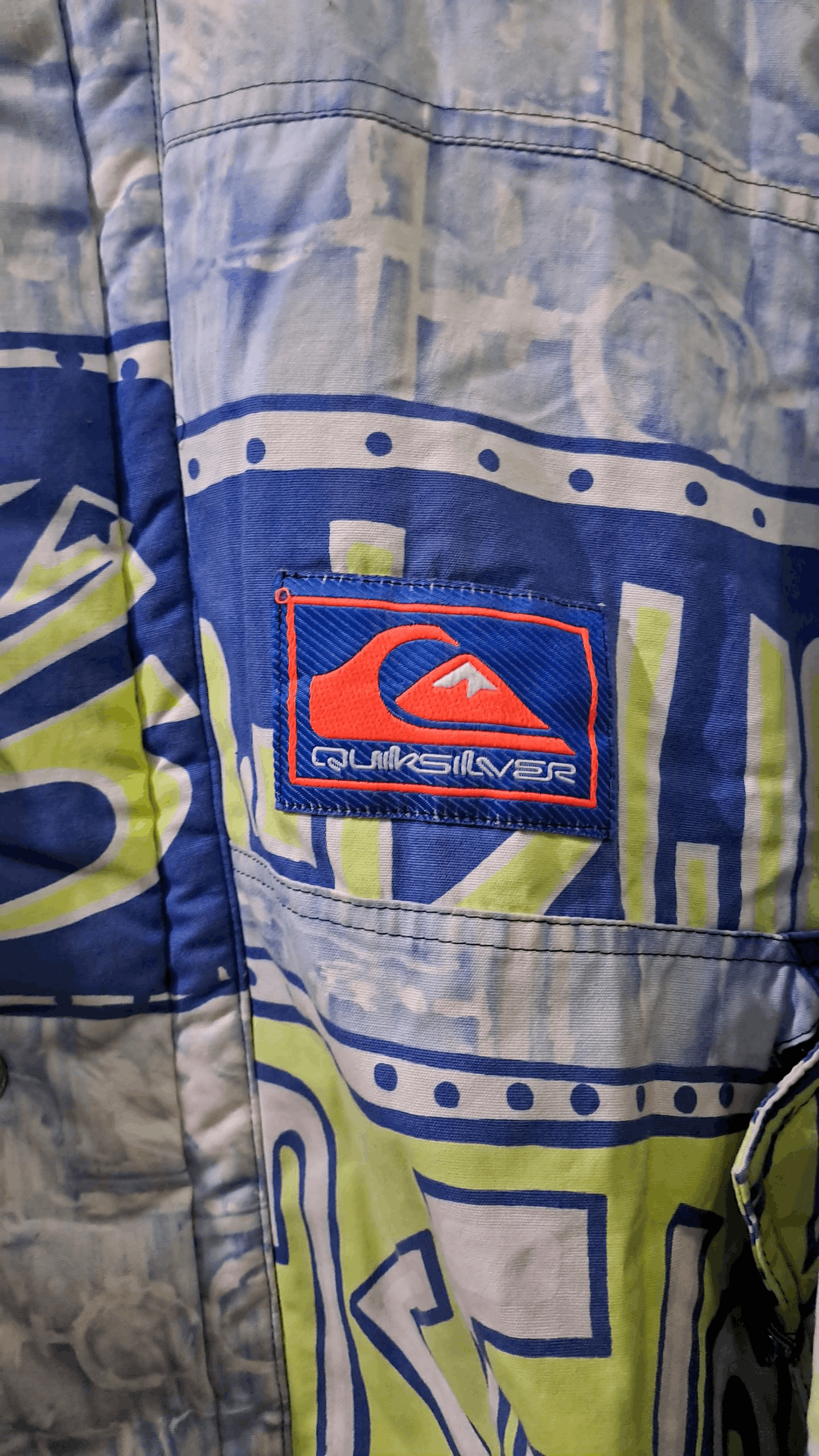 Quiksilver 90’s Vintage Quiksilver Skiwear Size US L / EU 52-54 / 3 - 7 Thumbnail