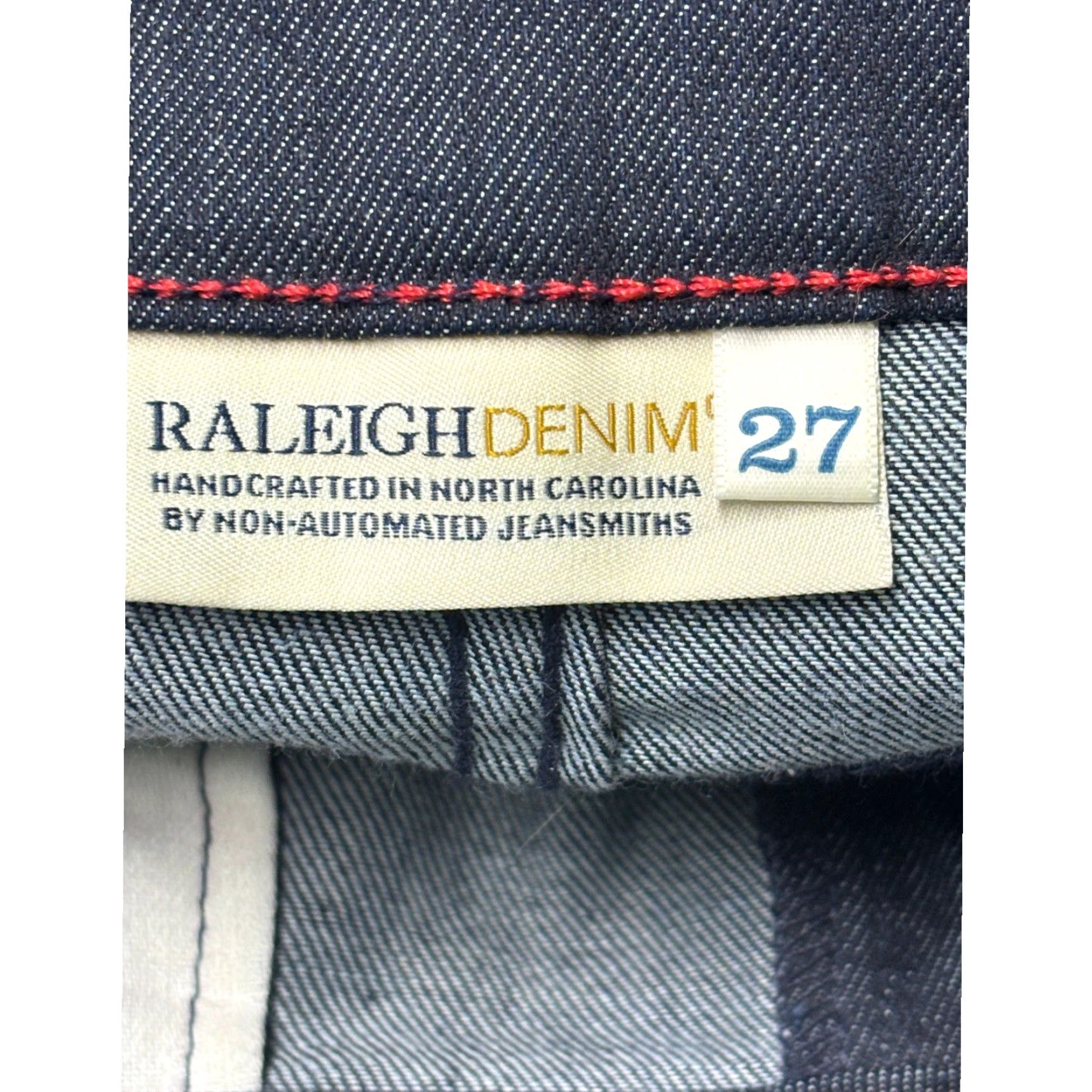 Raleigh Denim Raleigh Denim Surry Jeans Size 27 Dark Wash 5-Pocket Zip Button Made in USA Women Skinny Slim Denim 93% Cotton 6% Polyester 1% Elastane Size 27" / US 4 / IT 40 - 5 Thumbnail