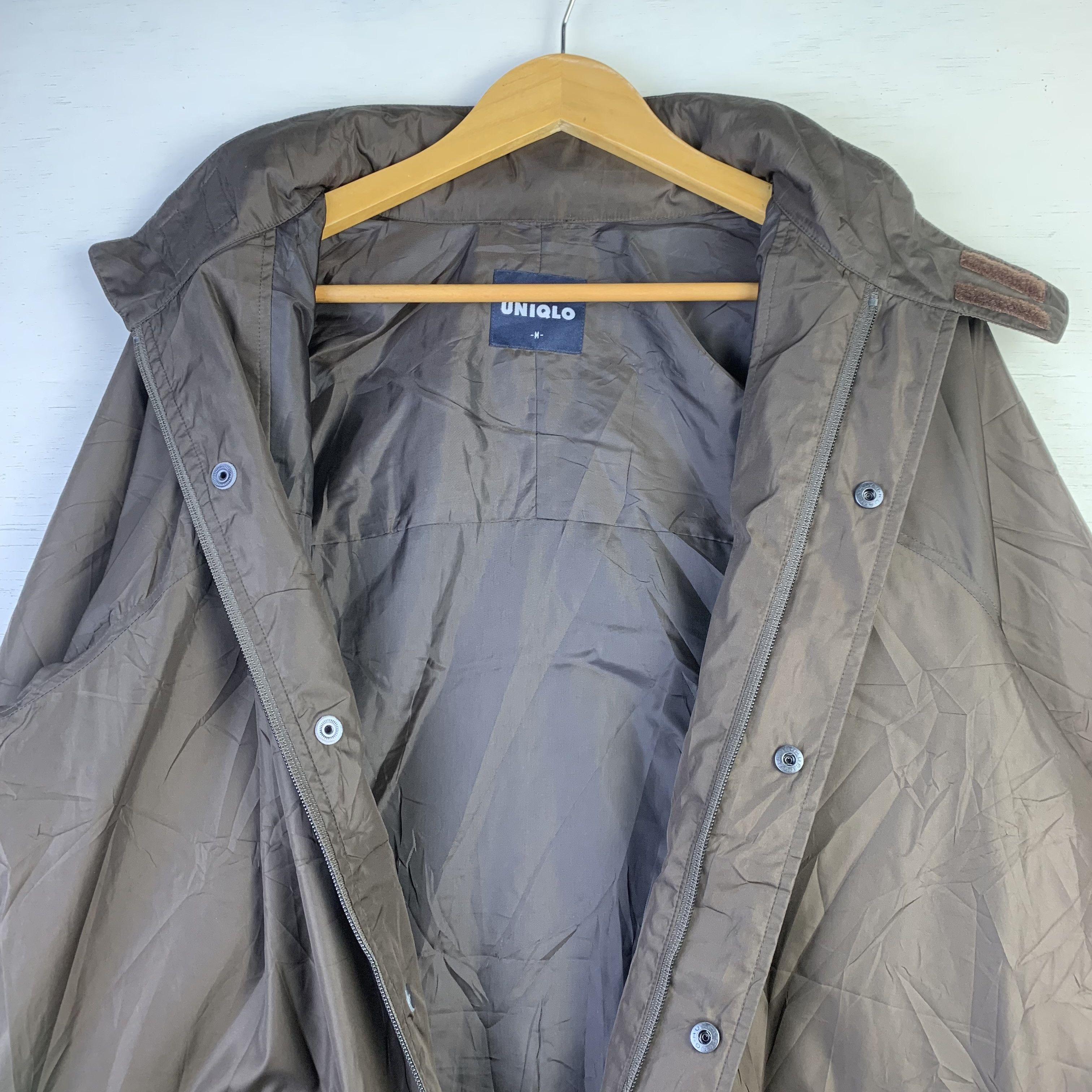 Uniqlo Vintage Uniqlo Jacket M Oversized Brown Size US M / EU 48-50 / 2 - 7 Thumbnail