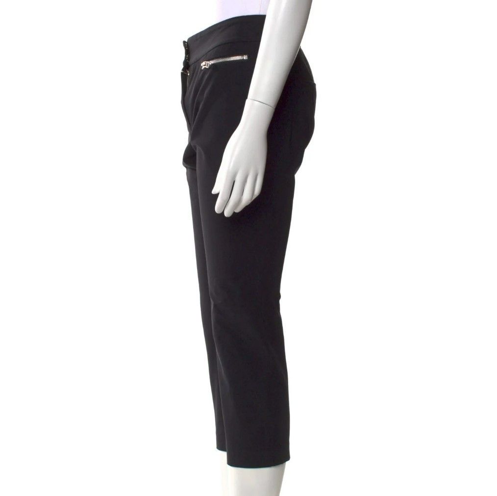 Veronica Beard Veronica Beard Cropped Pants – Size 6 – Black – Straight Le Size 28" / US 6 / IT 42 - 2 Thumbnail