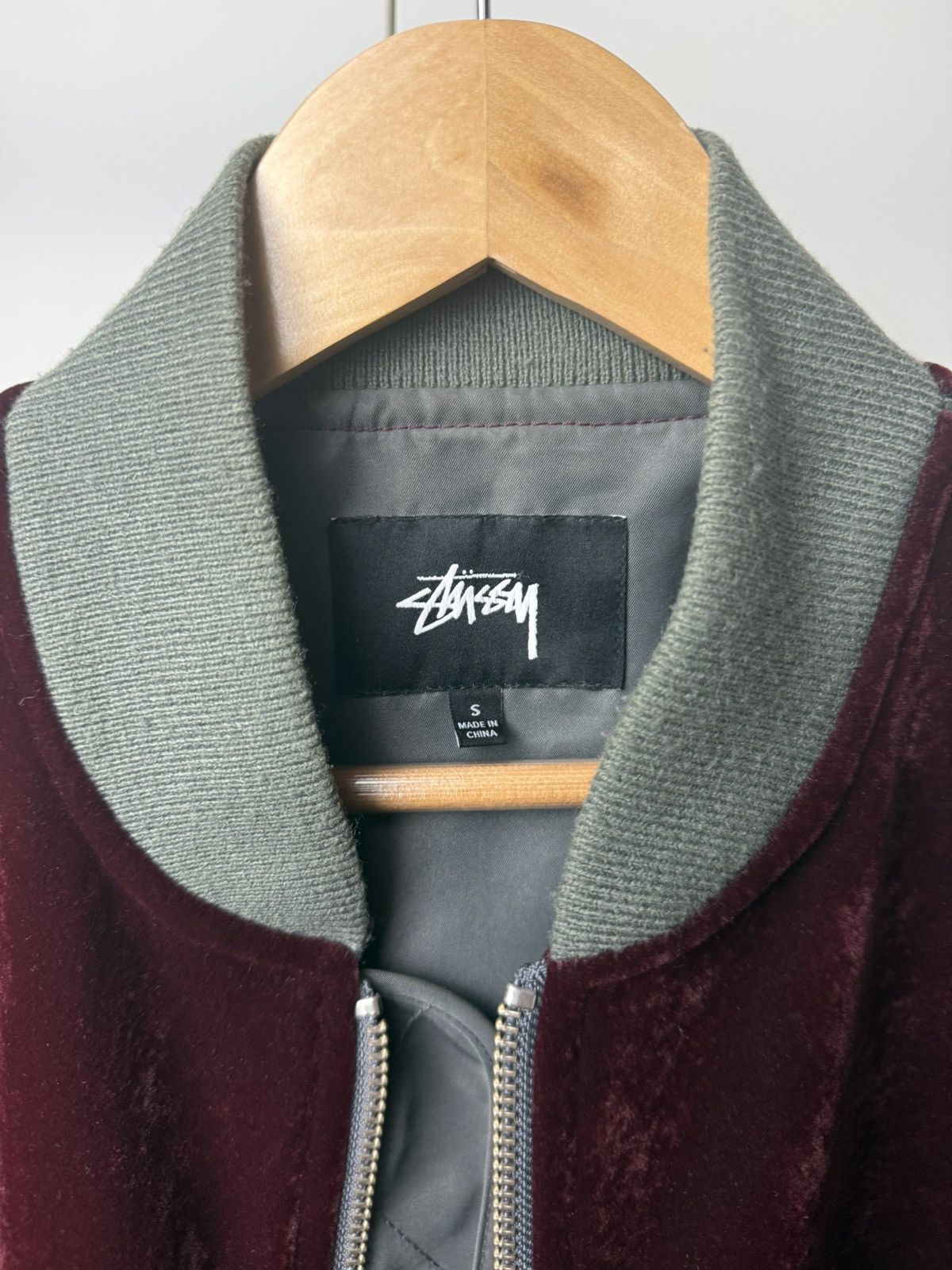Stussy Stussy Velvet Bomber Size US S / EU 44-46 / 1 - 4 Thumbnail