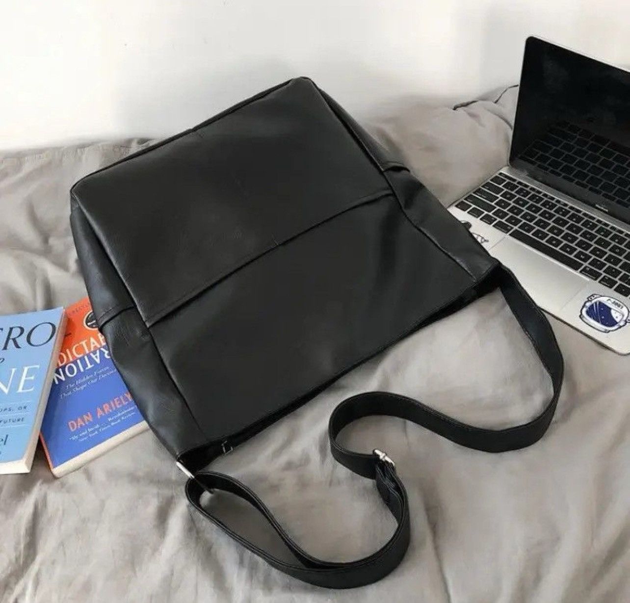 Leather PU Leather Crossbody Bag Black Candy Size ONE SIZE - 5 Thumbnail