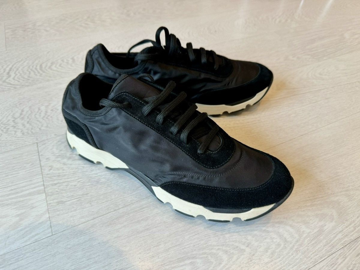 image of Nib Ss17 Marni Low-Top Sneaker Size 45/12 in Black, Men's