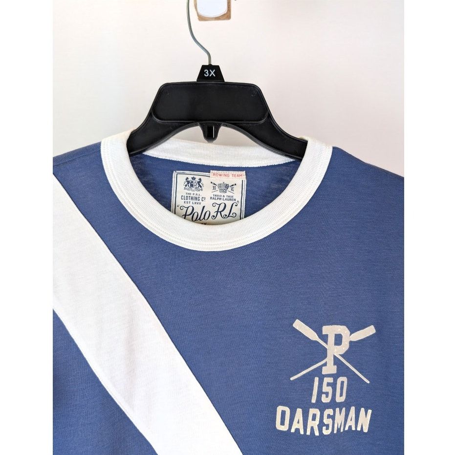 Polo Ralph Lauren o1rshd1 CC20 Classic Fit Reversible Jersey T-Shirt in Blue Size US S / EU 44-46 / 1 - 6 Thumbnail
