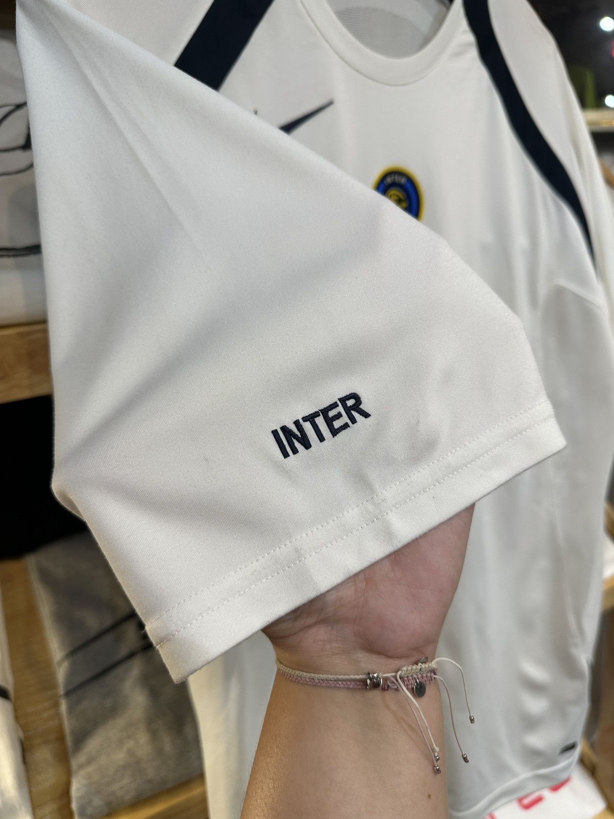 Nike Vintage Inter Milan 2005-06 Nike Total Training Jersey Size US L / EU 52-54 / 3 - 4 Thumbnail