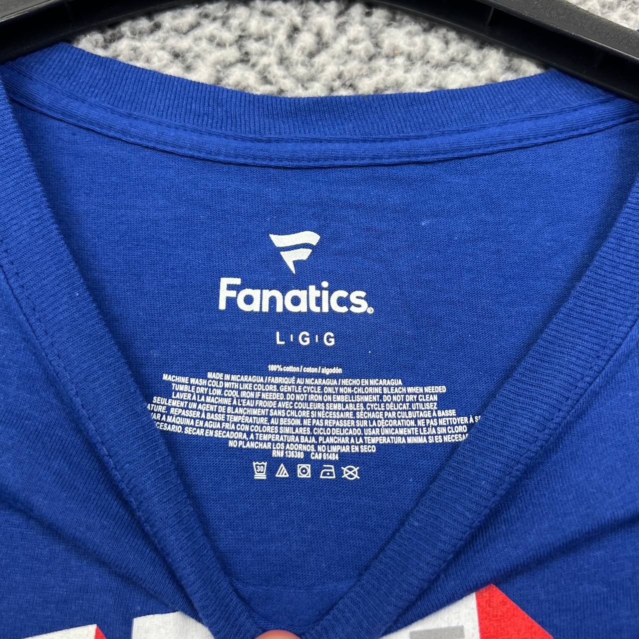 Other Detroit Pistons Shirt Men Large Blue Fanatics New L Size US L / EU 52-54 / 3 - 5 Thumbnail