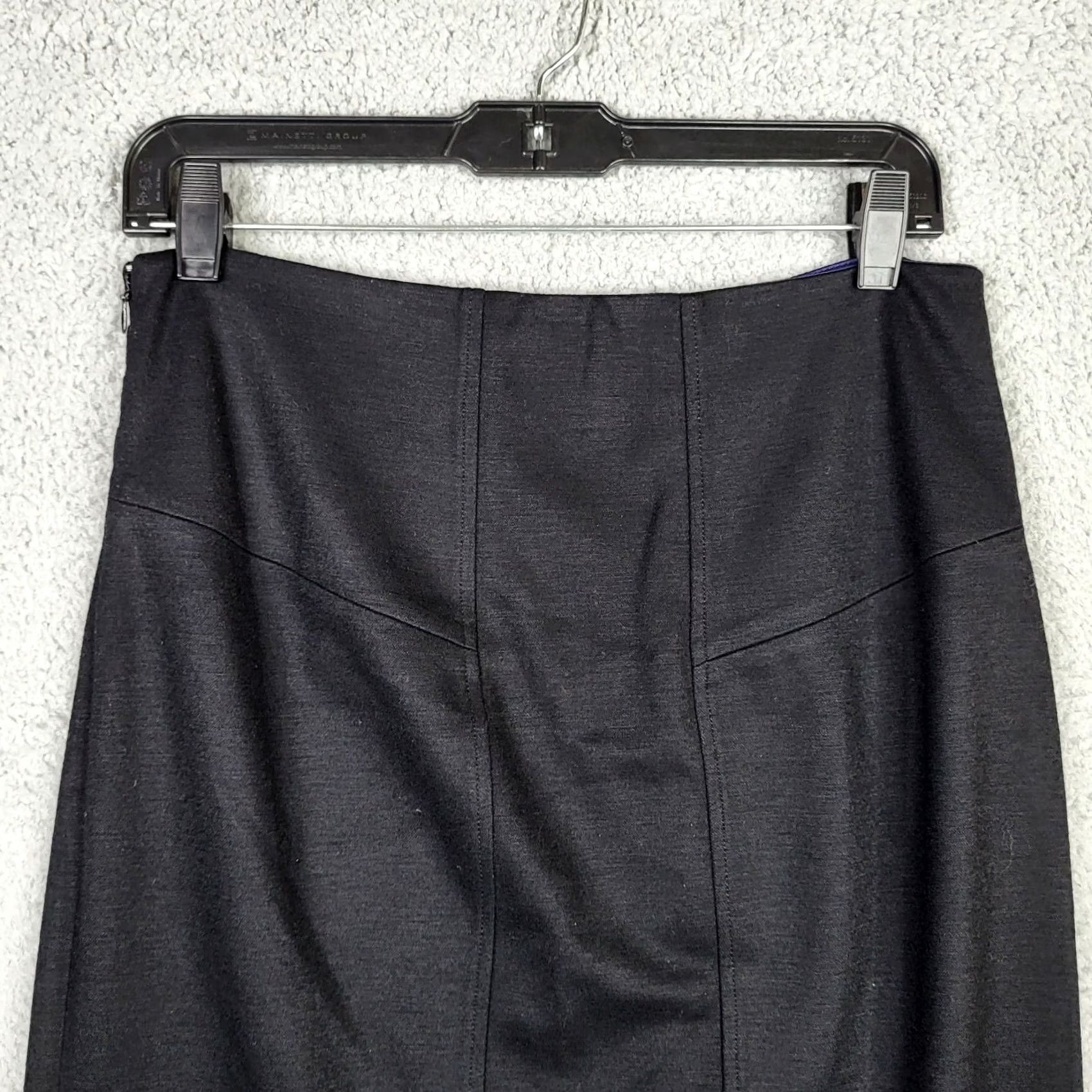 Diane von Furstenberg Diane von Furstenberg Skirt Black Wool Pencil Size 10 Women's Knee Length Vintage No Size 32" / US 10 / IT 46 - 5 Thumbnail
