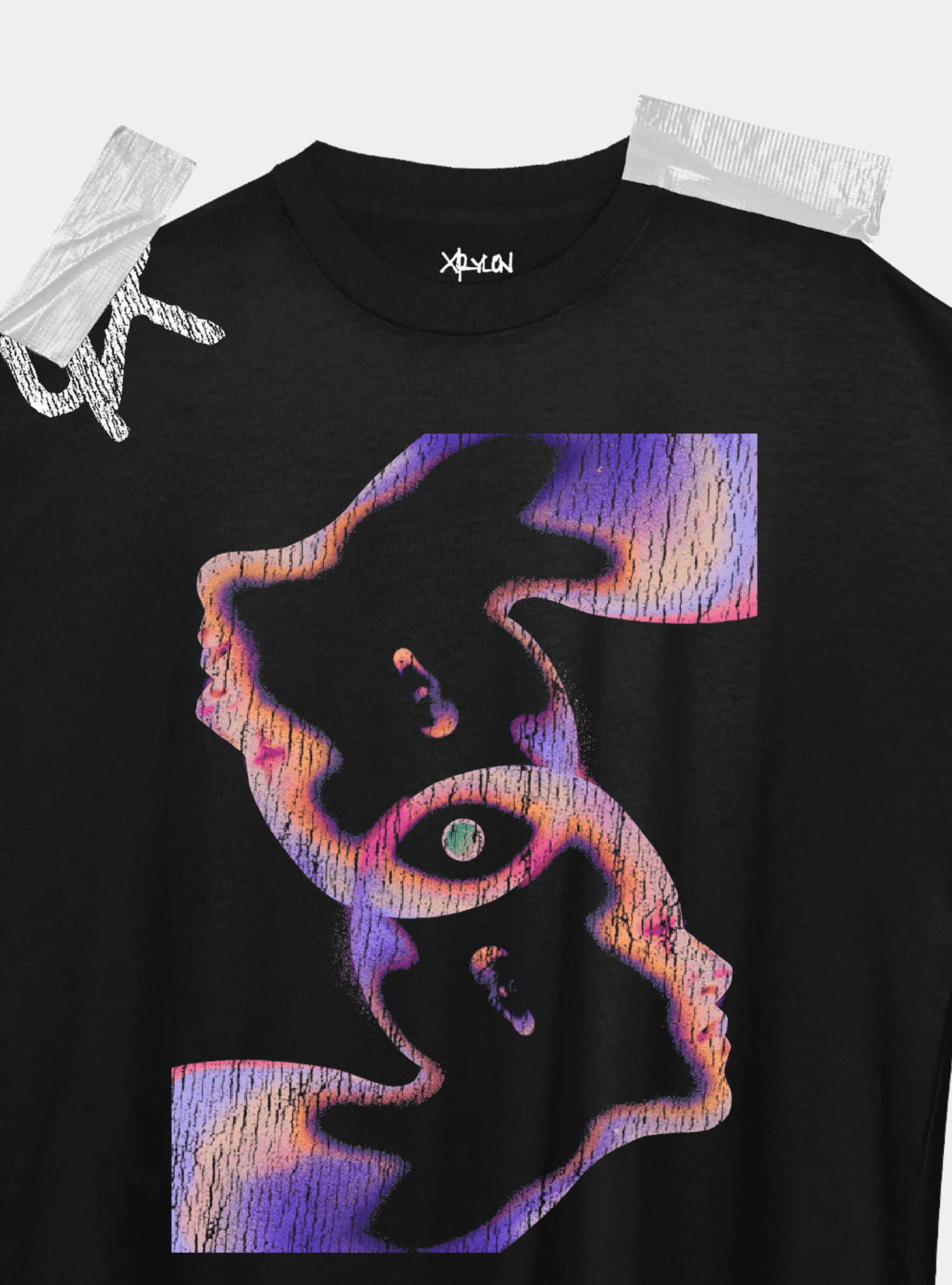 Designer × Vintage Xrylon- Third Eye Paradox Premium Tee Size US L / EU 52-54 / 3 - 4 Thumbnail