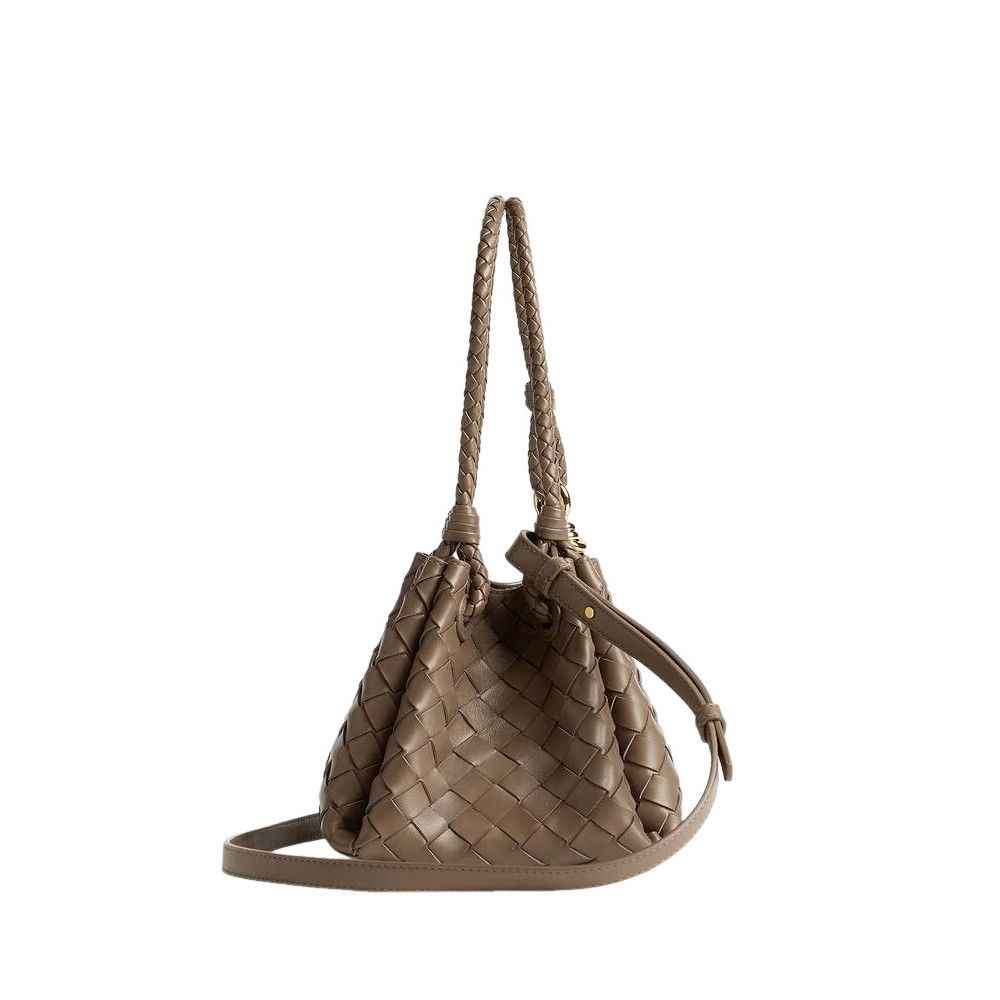 Bottega Veneta BOTTEGA VENETA Parachute Small $4500 Pinecone Leather Should Size ONE SIZE - 3 Thumbnail