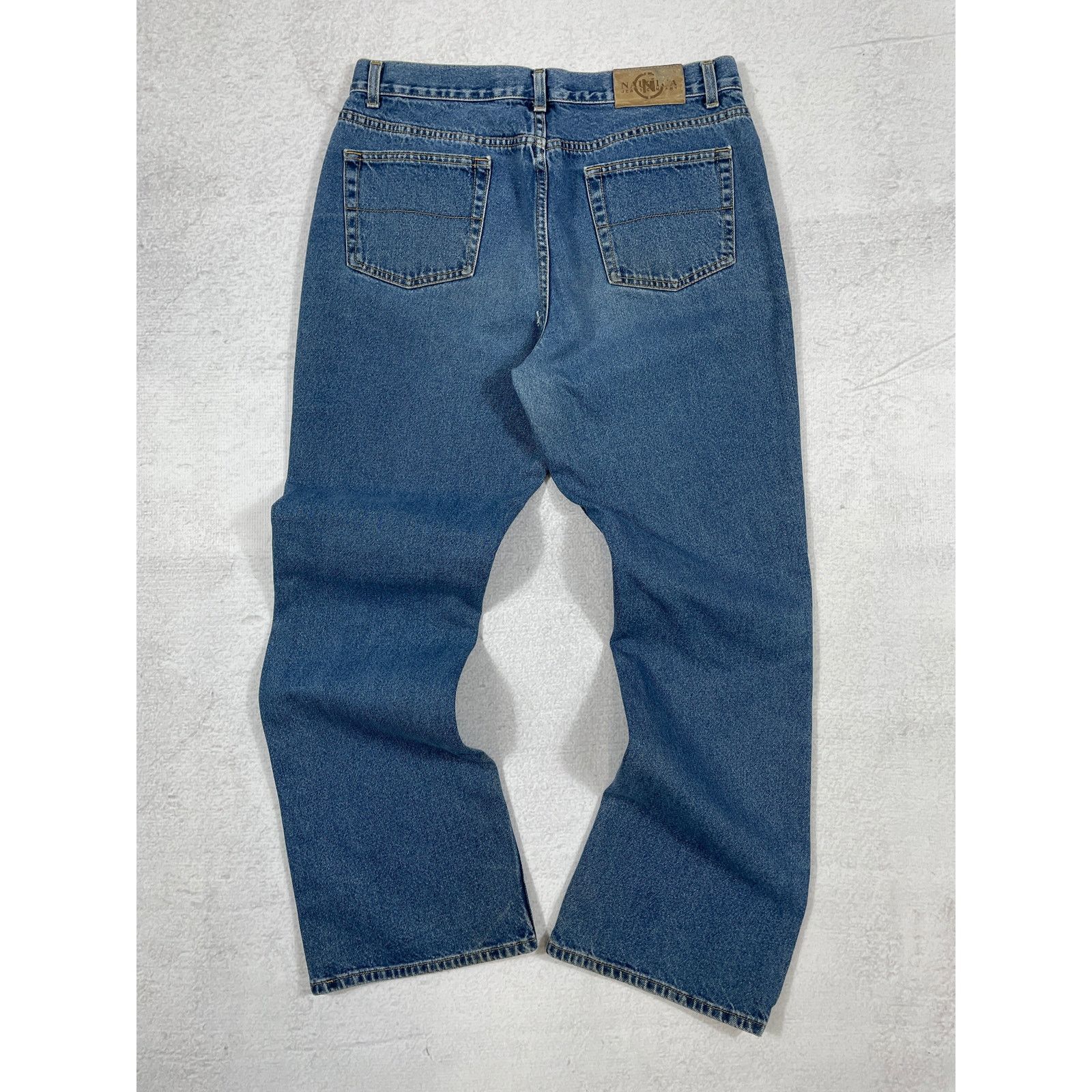 Nautica Vintage Nautica Blue Pre-owned Jeans - Women's 32Wx32L Size 32" / US 10 / IT 46 - 2 Thumbnail