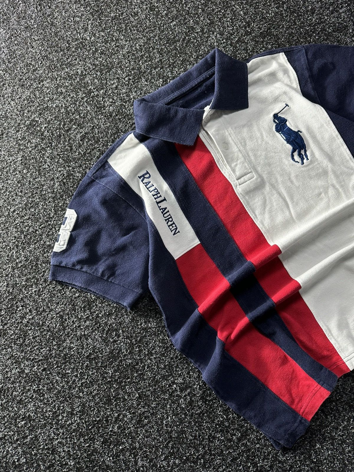 Polo Ralph Lauren × Vintage ❗️Vintage POLO Shirt Polo Ralph Lauren #3 USA Chief Keef styl Size US M / EU 48-50 / 2 - 2 Thumbnail