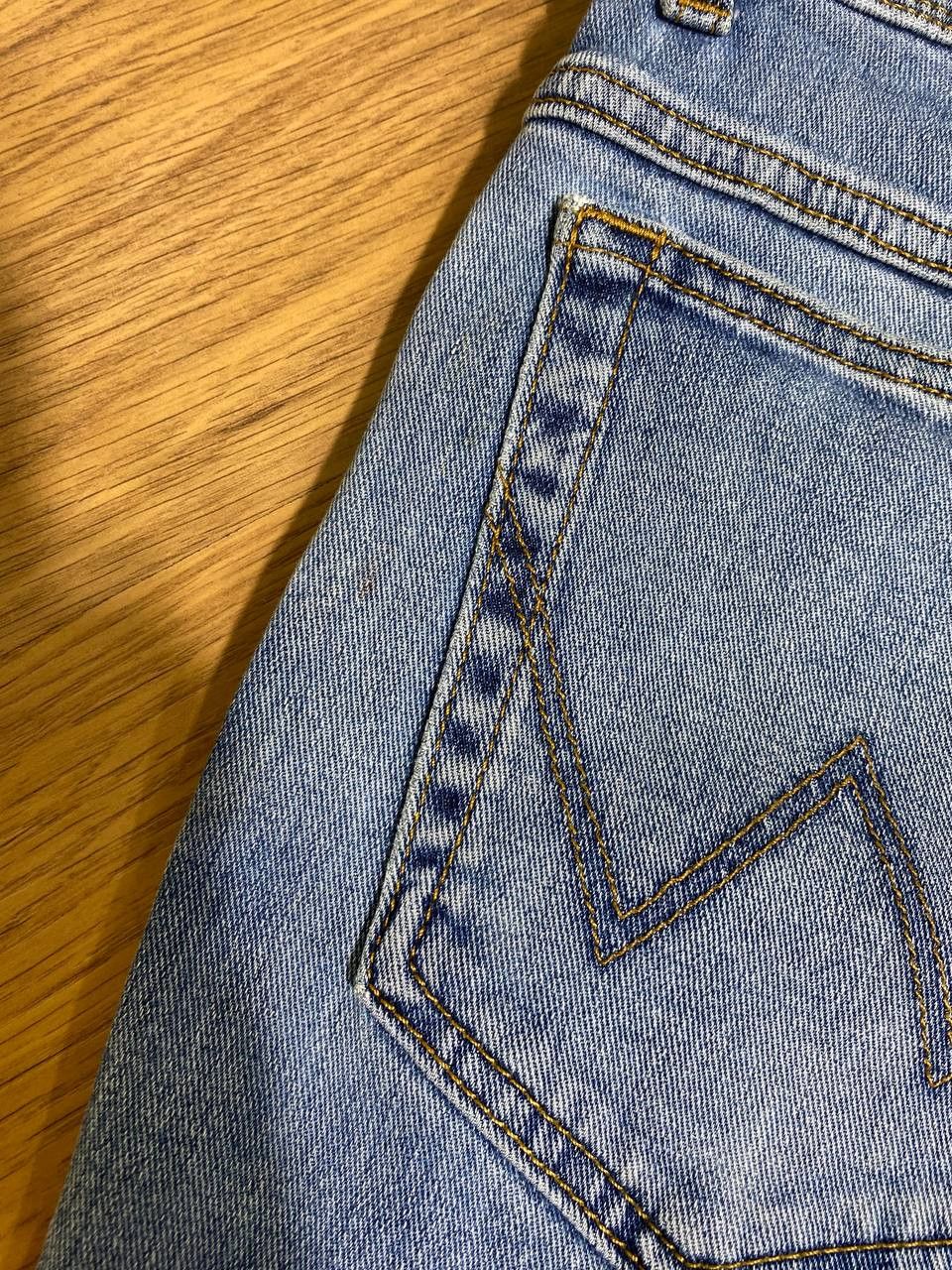 Wrangler VINTAGE FADED WRANGLER BLUE DENIM SKATER JEANS 34x30 Size US 34 / EU 50 - 21 Thumbnail