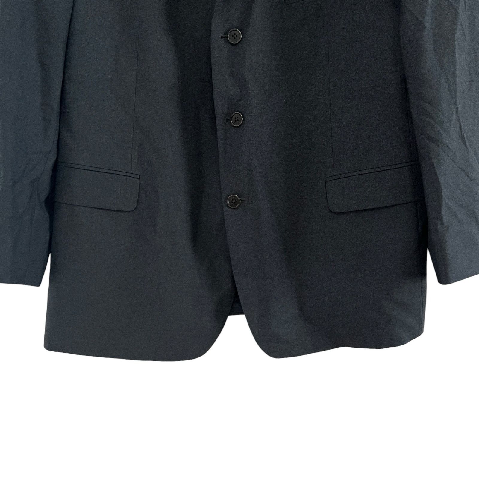 Brooks Brothers Brooks Brothers 346 Gray Single Breasted 3 Button Blazer 48R Size 48R - 11 Thumbnail