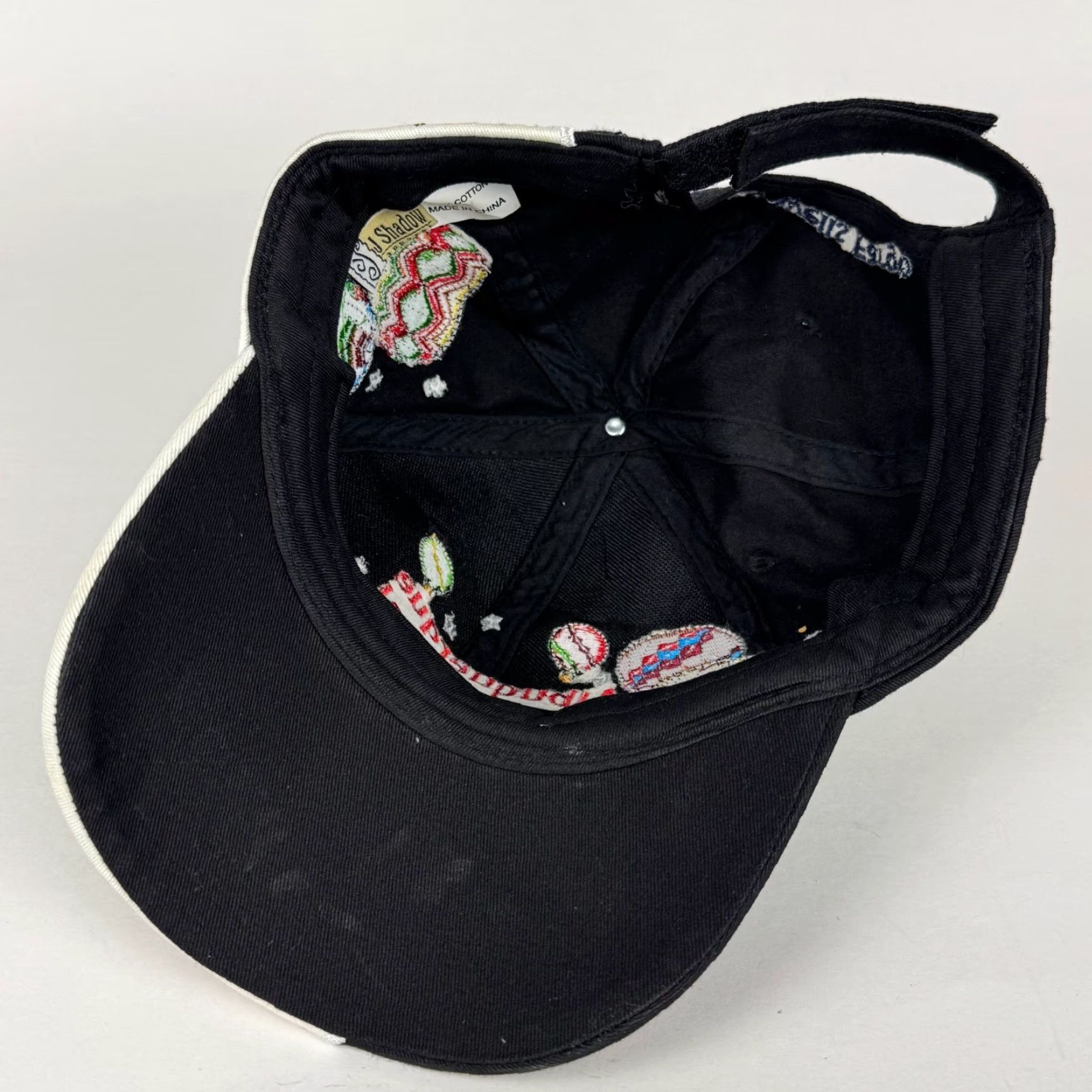 Vintage VINTAGE Albuquerque International Balloon Fiesta Embroidered Hat All Over 08 Y2K Adjustable Cotton Black HaT Cap Mens Size ONE SIZE - 6 Thumbnail