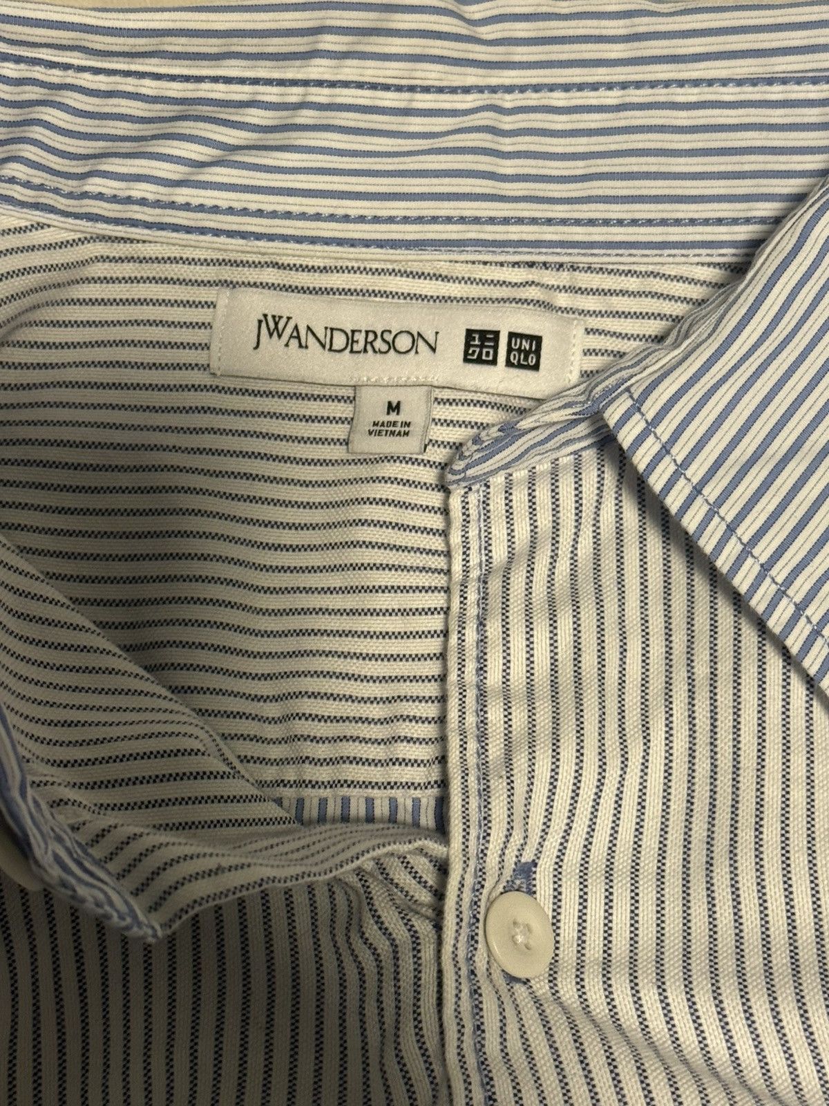 JW Anderson × Uniqlo JW Anderson Uniqlo striped long sleeve shirt Size US M / EU 48-50 / 2 - 3 Thumbnail