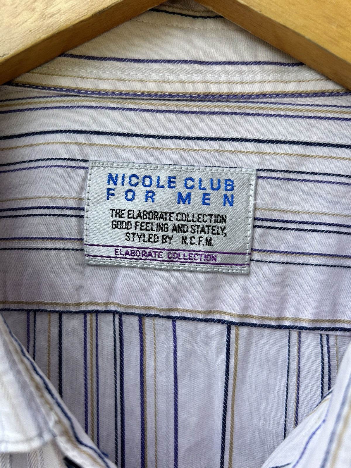 Nicole Club NCFM - Nicole Clube For Men Raglan Sleeves Shirt Size US L / EU 52-54 / 3 - 5 Thumbnail
