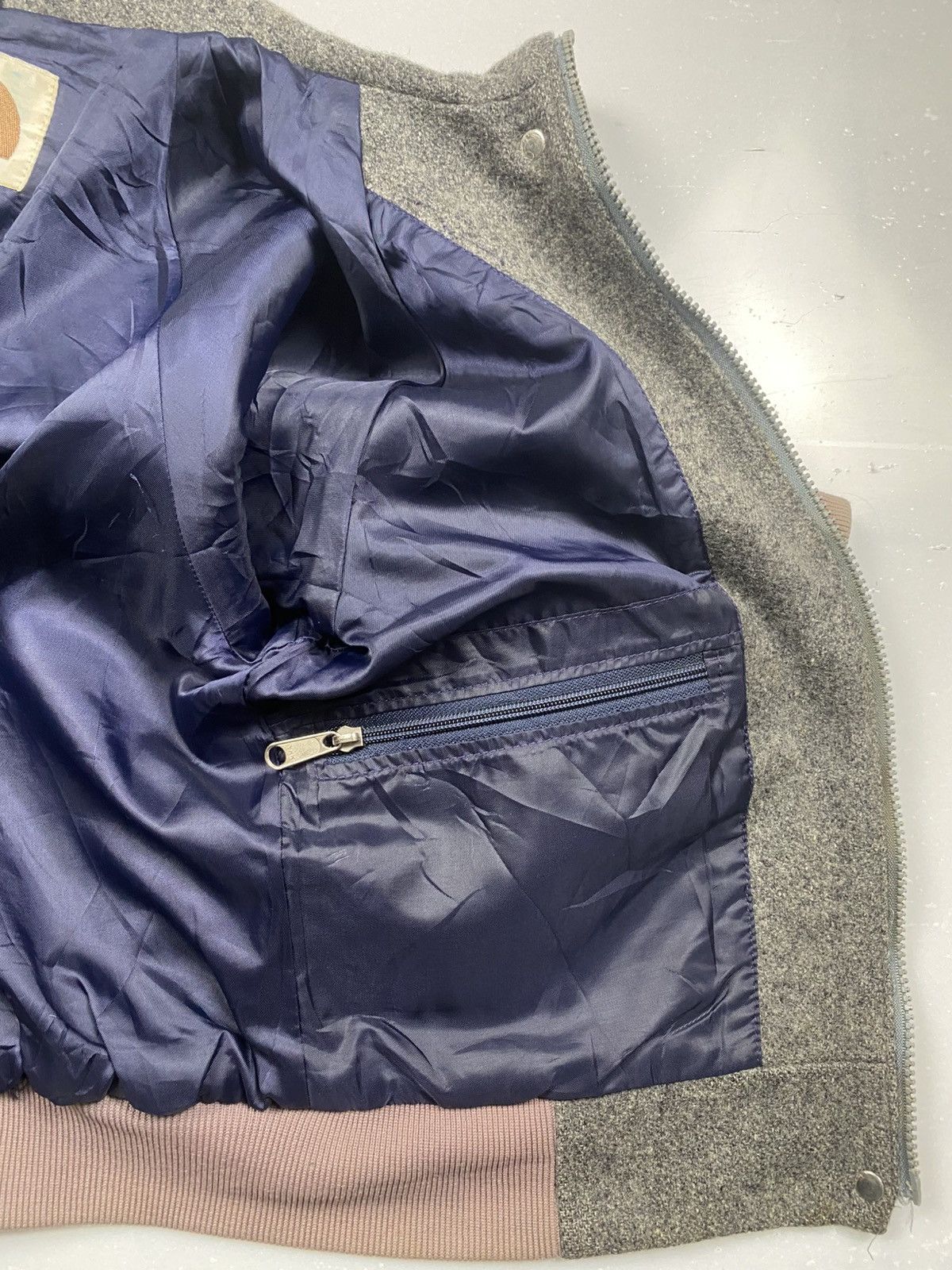 The North Face Vintage 90s The Northface Wool Zipper Crop Jacket Size M / US 6-8 / IT 42-44 - 7 Thumbnail