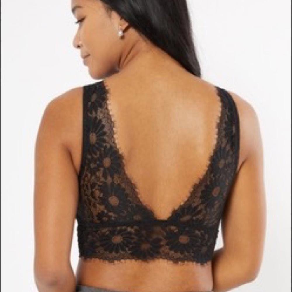 rue21 Rue 21 Black Floral Lace Bralette Size ONE SIZE - 5 Thumbnail